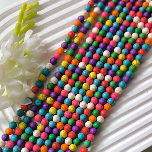 مهره سرامیکی سایز 8 (هر ریسه شامل تعداد 50 مهره)