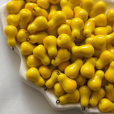 خرجکار میوه گلابی مینیاتوری فانتزی(ویژه یلدا)(فروش بصورت یک عدد آویز می باشد)