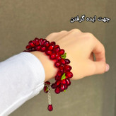 آویز دونه انار مینیاتوری میخ طلایی (فروش بصورت دونه ای)
